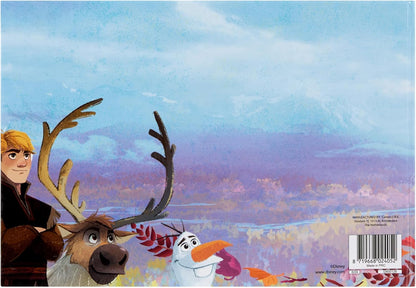 Disney Frozen FR24358 Magneetboek, magnetische activiteitenset, 40 magneten, interactief spel, creatief speelplezier, ideaal voor onderweg