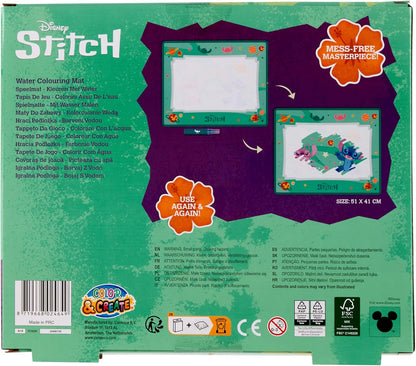 Canenco - Stitch Waterkleuren Speelmat 51x41cm