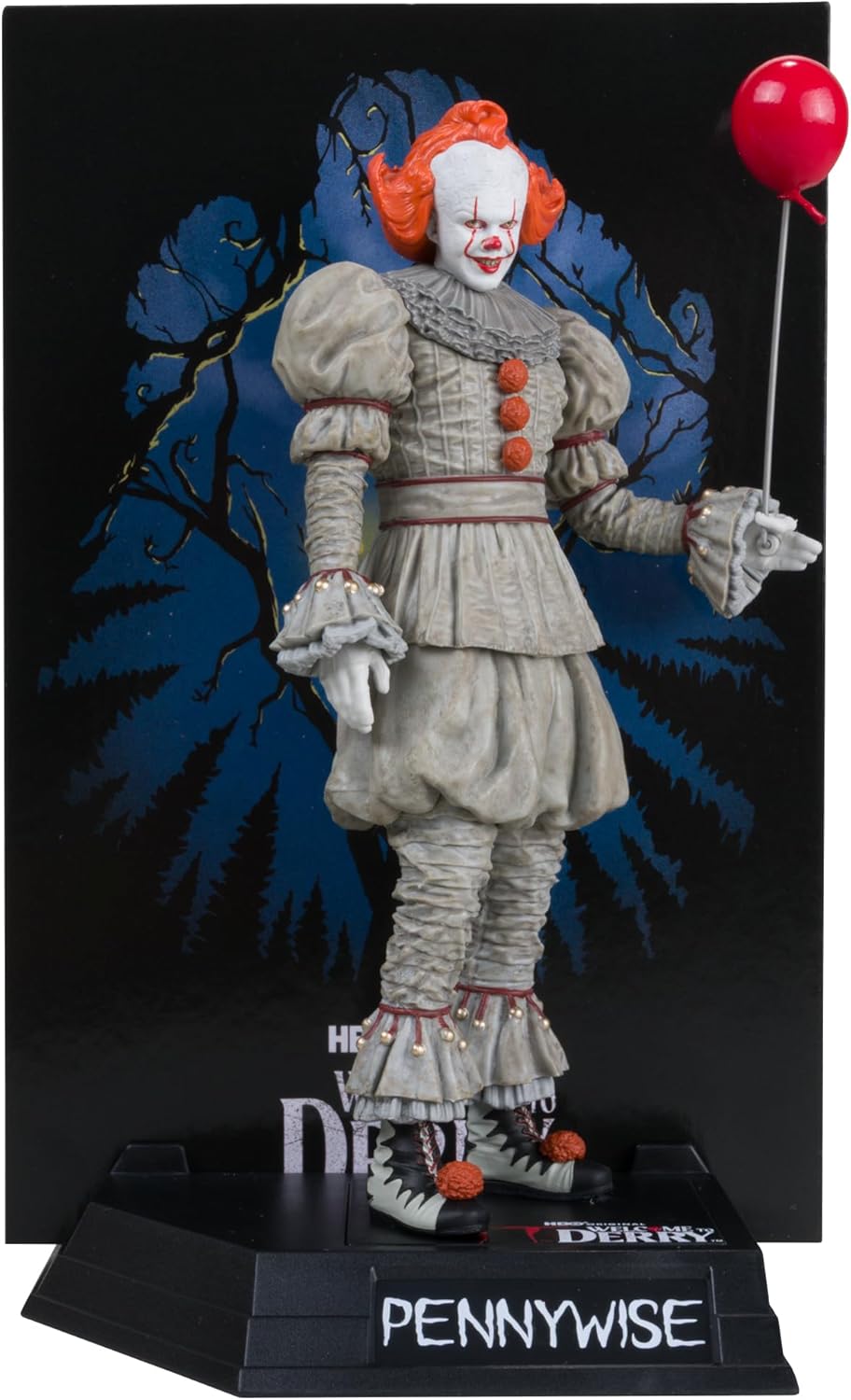 McFarlane Toys - Pennywise (Welcome to Derry) 15,2 cm Figura Posed Etichetta Oro