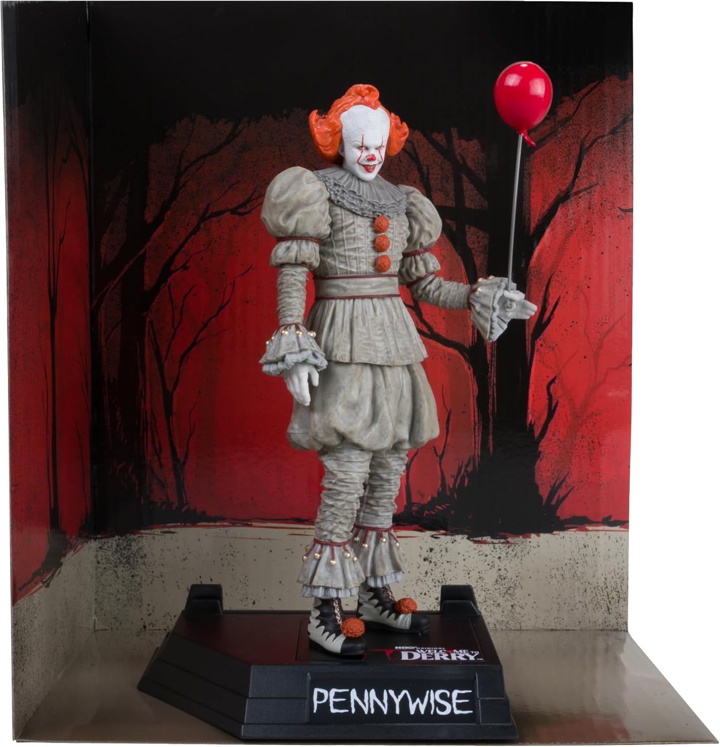 McFarlane Toys - Pennywise (Welcome to Derry) 15,2 cm Figura Posed Etichetta Oro