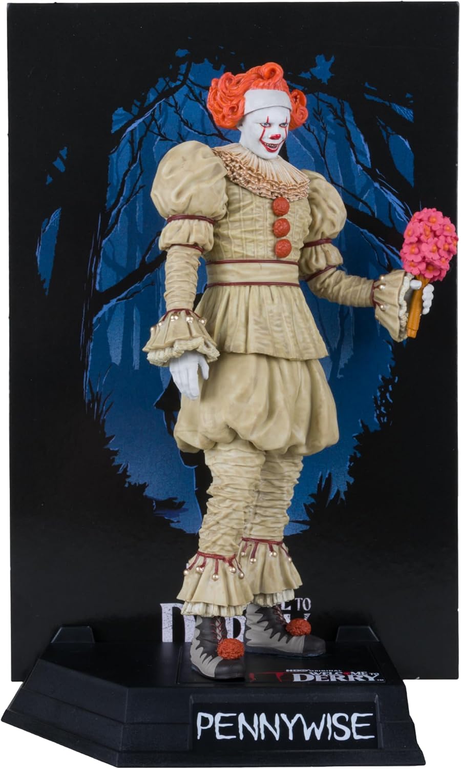 McFarlane Toys - Pennywise (Welcome to Derry) (Flashback) 6 "Posed Figure Gold Label