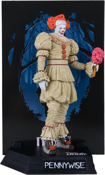 McFarlane Toys - Pennywise (Welcome to Derry) (Flashback) 6 "Posed Figure Gold Label