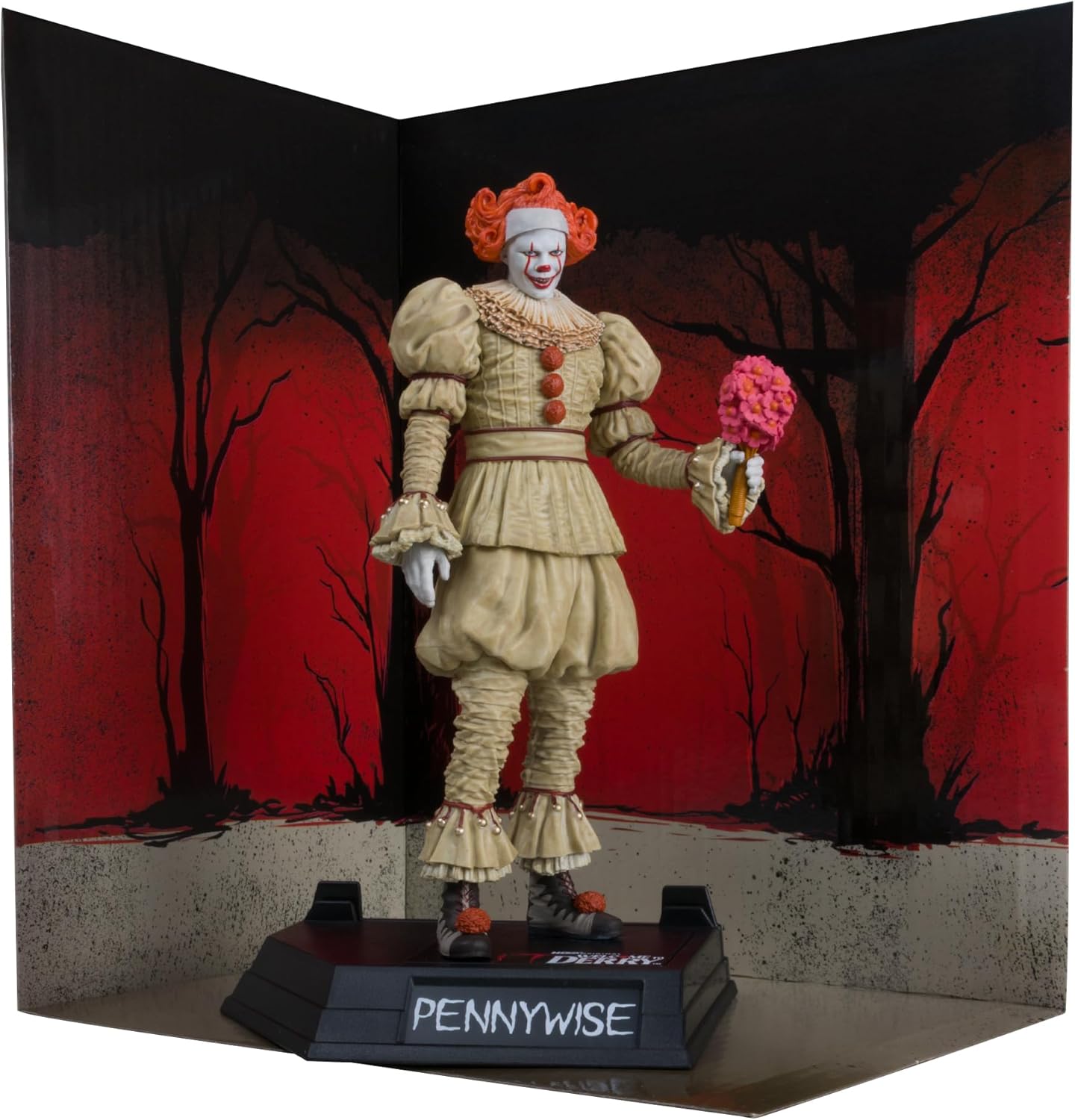 McFarlane Toys - Pennywise (Welcome to Derry) (Flashback) 6 "Posed Figure Gold Label