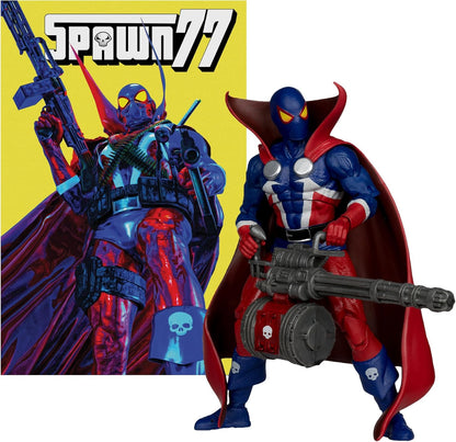 McFarlane Spawn 77 7in Action Figure with Comic Toys Digital Collectible