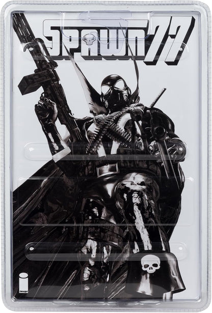 McFarlane Spawn 77 (Black and Red) 7in Action Figure with Comic Toys Digital Collectible