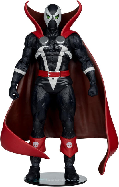 McFarlane Spawn 77 (Black and Red) 7in Action Figure with Comic Toys Digital Collectible