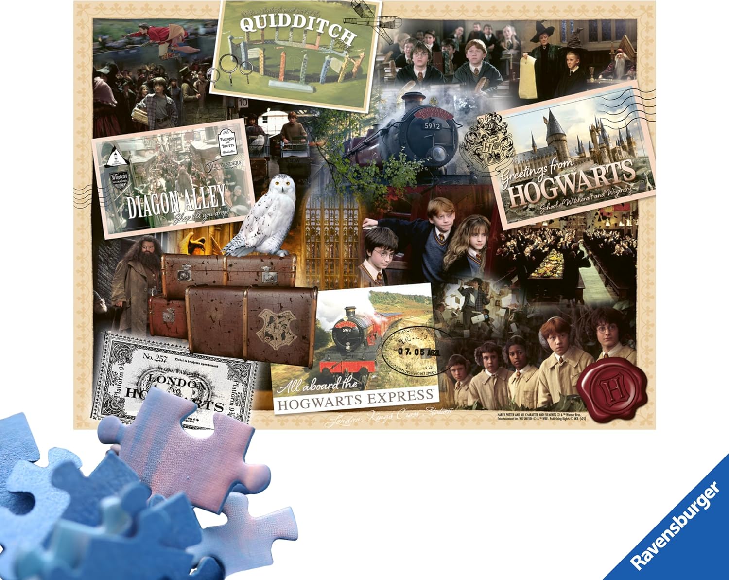 Kinderpuzzle 300 XXL Teile - Harry Potter - Zurück in Hogwarts(TM