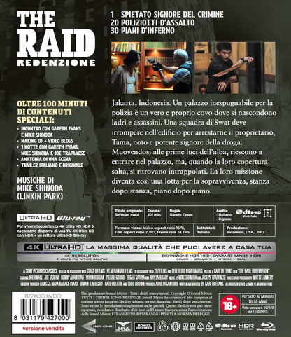 The Raid - Redenzione - 4Kill Collection (Bd 4K + Bd Hd)
