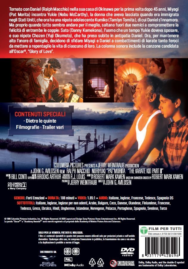 Dvd Karate Kid II - La Storia Continua