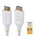 StarTech.com 10ft (3m) Premium Certified High Speed HDMI Cable, 4K 60Hz/1440p 144Hz, 18Gbps, UHD HDMI 2.0 Cord, TPE Jacket, White