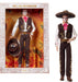 Barbie Signature Ken Doll, Día De Muertos 2025 Collectible with Cream Shirt, Black Vest and Trousers, Sombrero and Calavera Face Paint, JBJ06