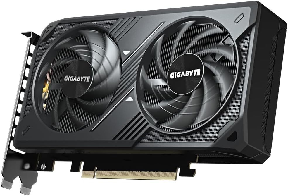 Gigabyte GeForce RTX 5060 WINDFORCE MAX OC 8G Graphics Card - 8GB GDDR7, 128bit, PCI-E 5.0, 2512MHz Core Clock, 3 x DP, 1 x HDMI, NVIDIA DLSS 4, GV-N5060WF2MAX OC-8GD