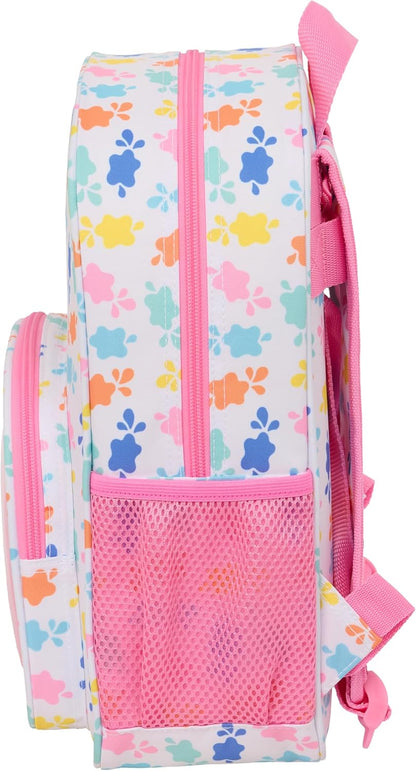 PEPPA PIG BABY PIG – Animated Children's School Backpack, Children's Backpack, Adaptable to Trolley, Ideal for School Children, Comfortable and Versatile, Quality and Resistance, 26 x 11 x 34 cm
