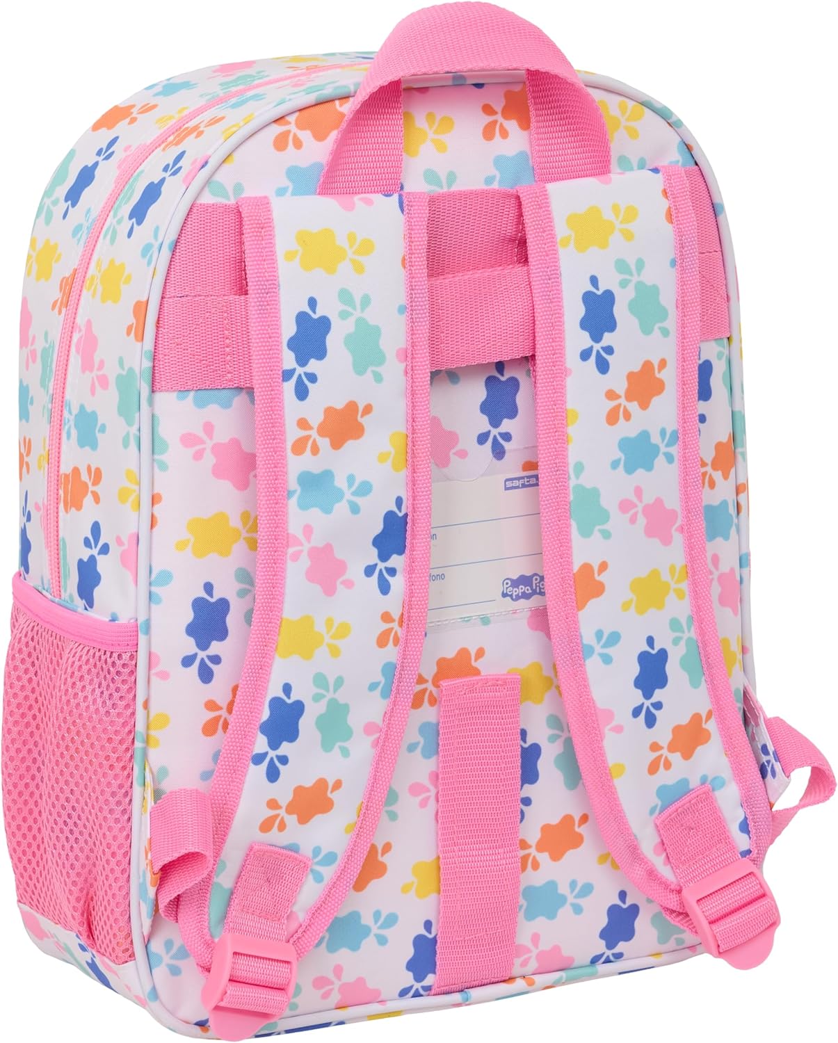 PEPPA PIG BABY PIG – Animated Children's School Backpack, Children's Backpack, Adaptable to Trolley, Ideal for School Children, Comfortable and Versatile, Quality and Resistance, 26 x 11 x 34 cm