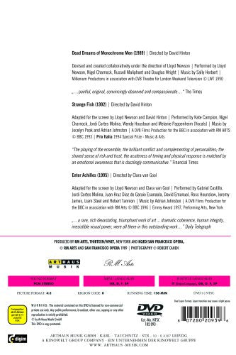 DV8 Physical Theatre - Dead Streams of Monocrome Men / Strange Fish / Enter Achilles