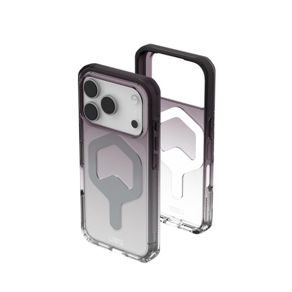 URBAN ARMOR GEAR UAG Designed for iPhone 17 Pro Case Plyo - Compatible with MagSafe Translucent Military Grade Protective Cover, Black/Clear Ombre