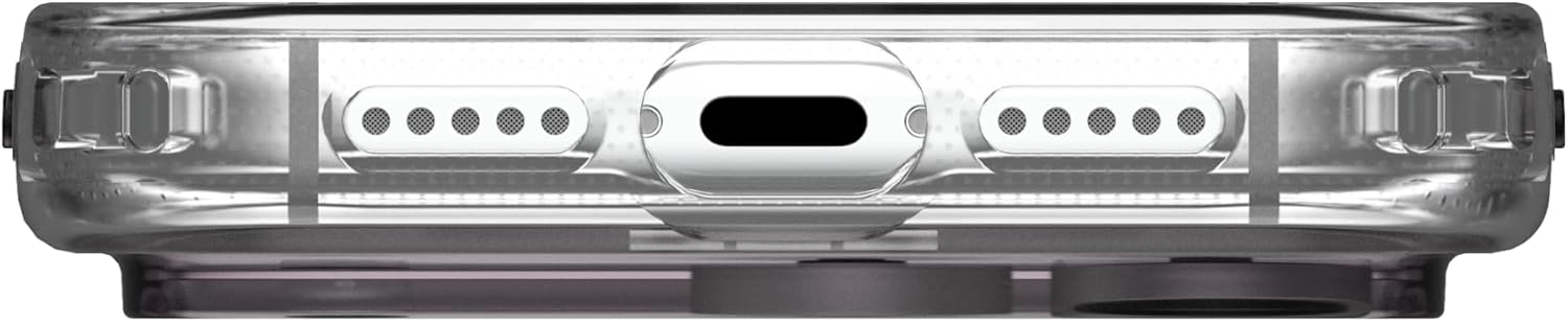 URBAN ARMOR GEAR UAG Designed for iPhone 17 Pro Case Plyo - Compatible with MagSafe Translucent Military Grade Protective Cover, Black/Clear Ombre