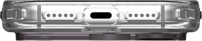URBAN ARMOR GEAR UAG Designed for iPhone 17 Pro Case Plyo - Compatible with MagSafe Translucent Military Grade Protective Cover, Black/Clear Ombre