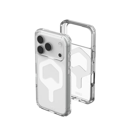 URBAN ARMOR GEAR UAG Designed for iPhone 17 Pro Case Plyo - Compatible with MagSafe Transparent Military Grade Protective Cover, Ice/White