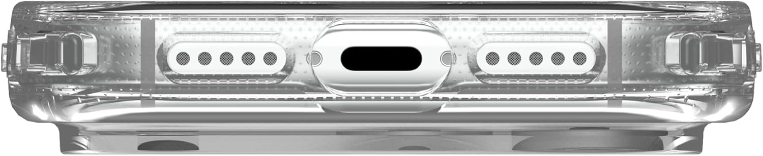 URBAN ARMOR GEAR UAG Designed for iPhone 17 Pro Case Plyo - Compatible with MagSafe Transparent Military Grade Protective Cover, Ice/White