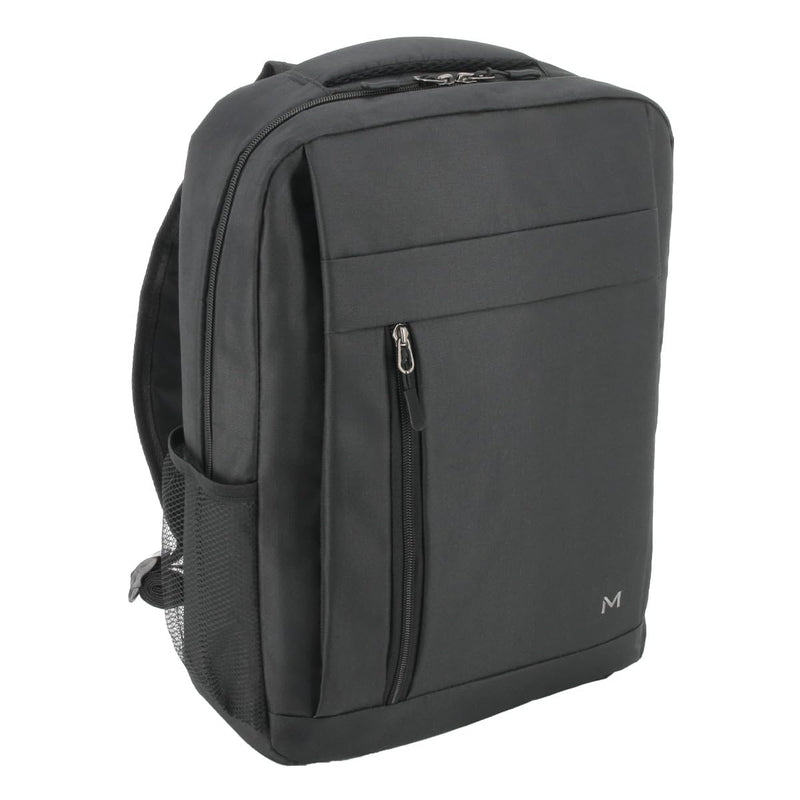MOBILIS Laptop Backpack 16 Inches (18L) Compact Design Business Bag Black