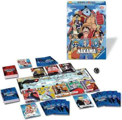 One Piece Nakama - Gesellschaftsspiel & Brettspiel ab 10 Jahre: Freunde & Gegner