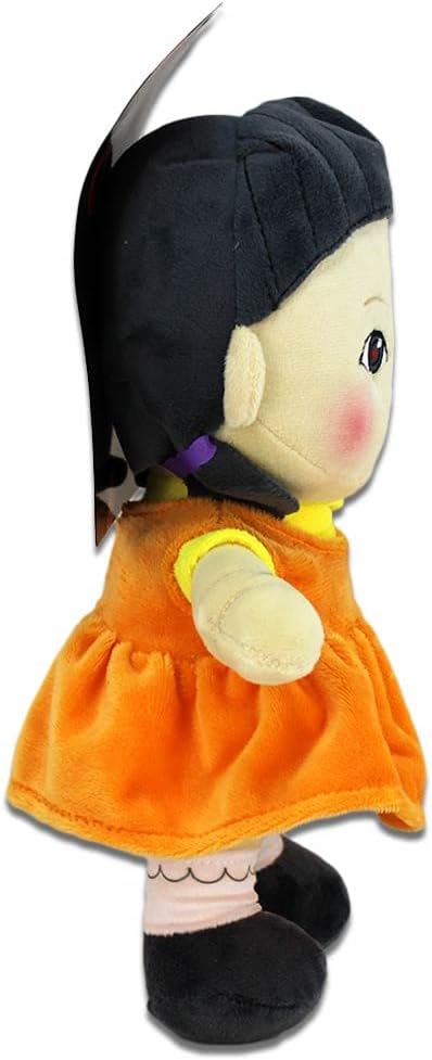 Play by Play Squid Game Young-HEE Doll - 28 cm Plush Embroidered Details Original Licensed Product