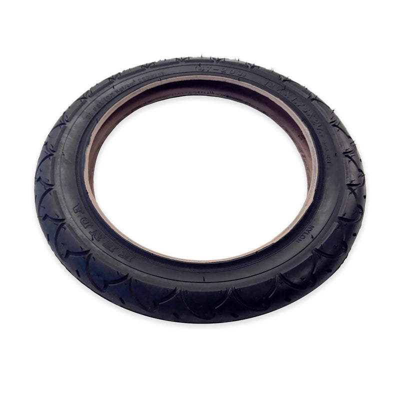 Burley Travoy Cargo Trailer Replacement Tyre, Black, 12.5" x 2.00"