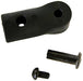 Burley Kid's Hitch Flex Connector Travoy Bicycle Trailer Accessory-Black