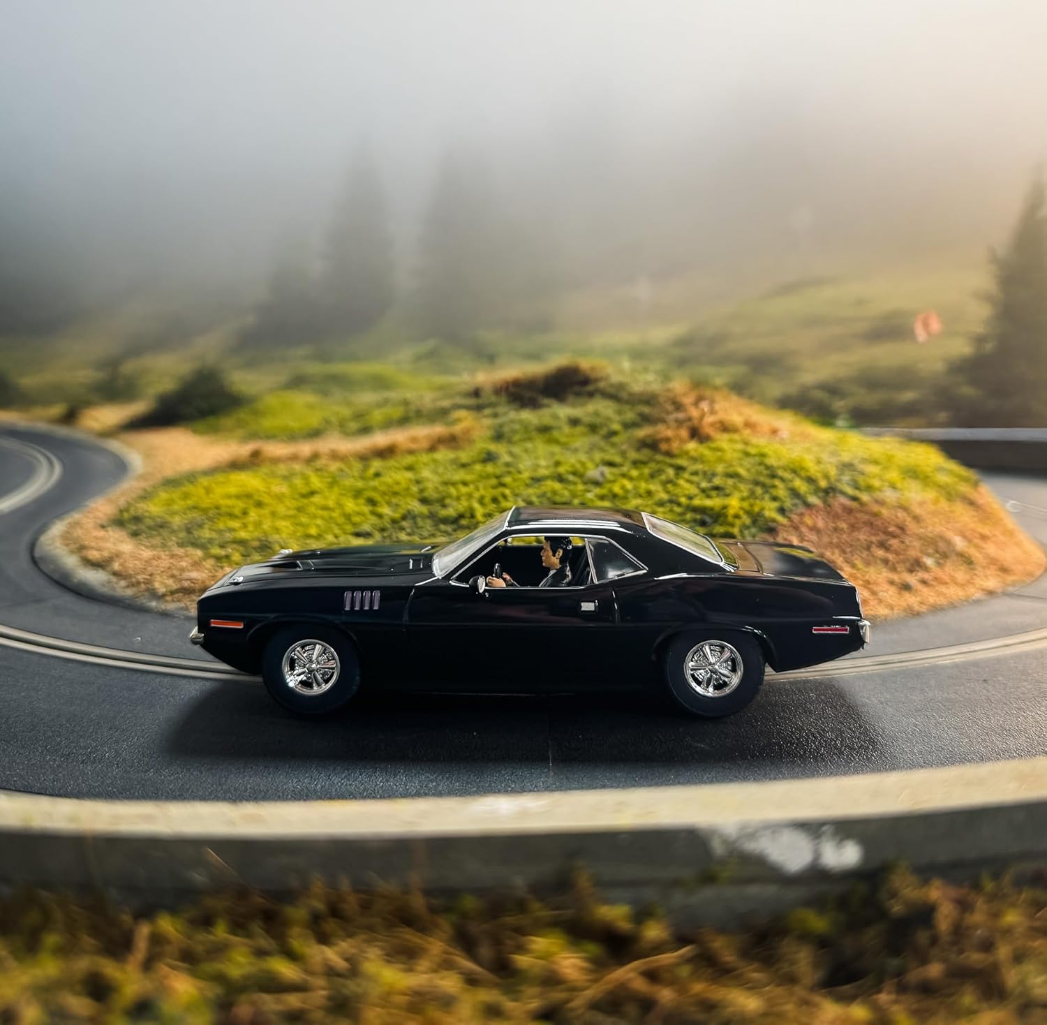 Scalextric C4595 John Wick Plymouth Barracuda - John Wick Chapter 4