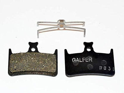 GALFER Hope E4 Black STD Bicycle Brake Pads G1053 Adult Unisex, One Size