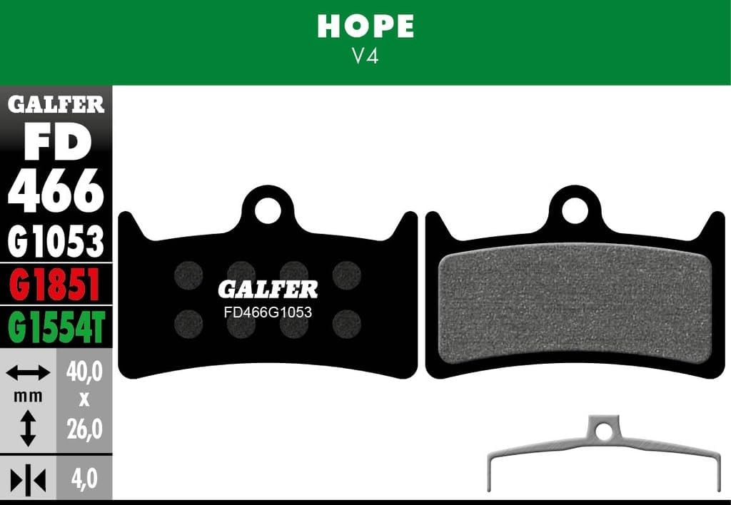 Galfer Hope FD466 - Pastiglie Freno