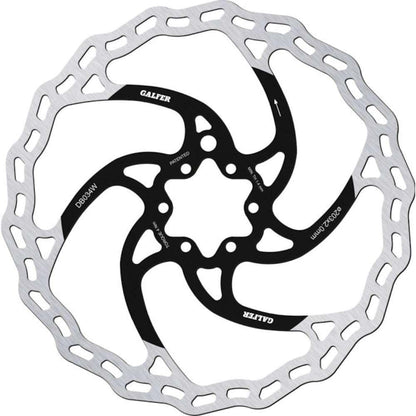 Galfer D.223 Unisex Adult Wave Brake Disc, Black, One Size