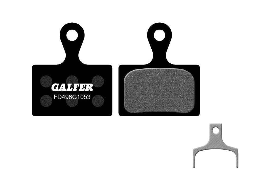 Galfer (2p.), Bike Standard Brake Pad Shimano XTR 2019 Unisex Adulto, Nero, STANDARD