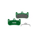GALFER G1554T Pro Bike Brake Pads, Semi-metal, Made in Spain, For Formula Cura 4 Pro, One Size, Green, Rear, Bicycle