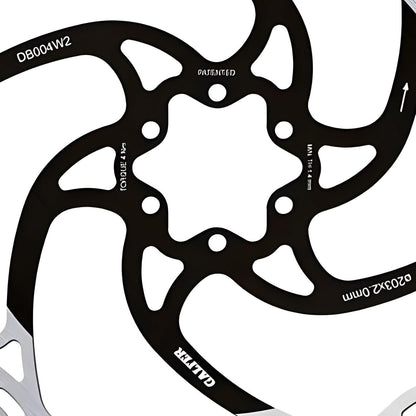 GALFER Disco Freno MTB Disc Wave Ø203X1.8MM, Accesorios y recambios bicis Unisex-Adult, Multicolor
