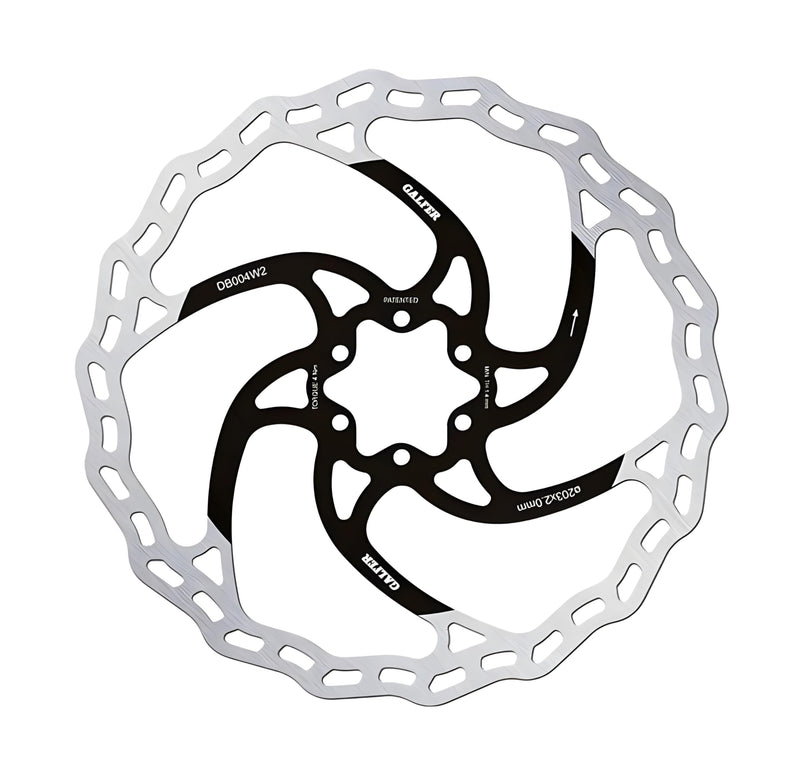 GALFER Disco Freno MTB Disc Wave Ø203X1.8MM, Accesorios y recambios bicis Unisex-Adult, Multicolor