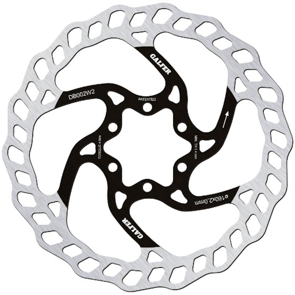Galfer Rating System (GALFER BRAKING SYSTEMS) Disc Brake Rotor for DB002W2 DISC WAVE MTB (6 Volt) 160/2mm
