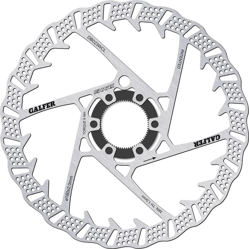 Galfer MTB-Bremsscheibe Shark Center Lock 180 x 2.0 mm
