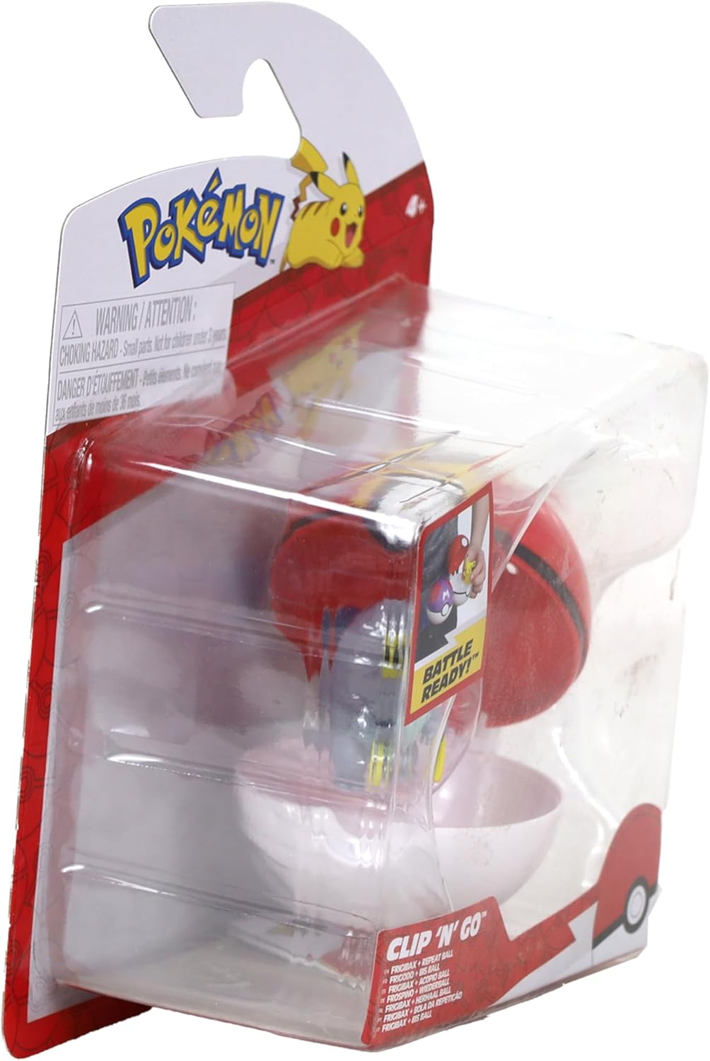 Pokemon - Clip 'n' Go - Frigibax + Repeat Ball/Speelgoed