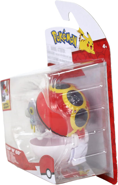 Pokemon - Clip 'n' Go - Frigibax + Repeat Ball/Speelgoed