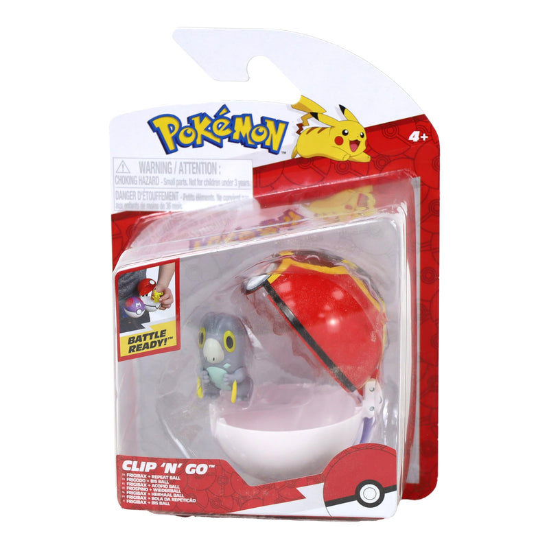 Poktmon - Clip `N` Go Frigibax Repeat Ball W21 (Pkw4153)