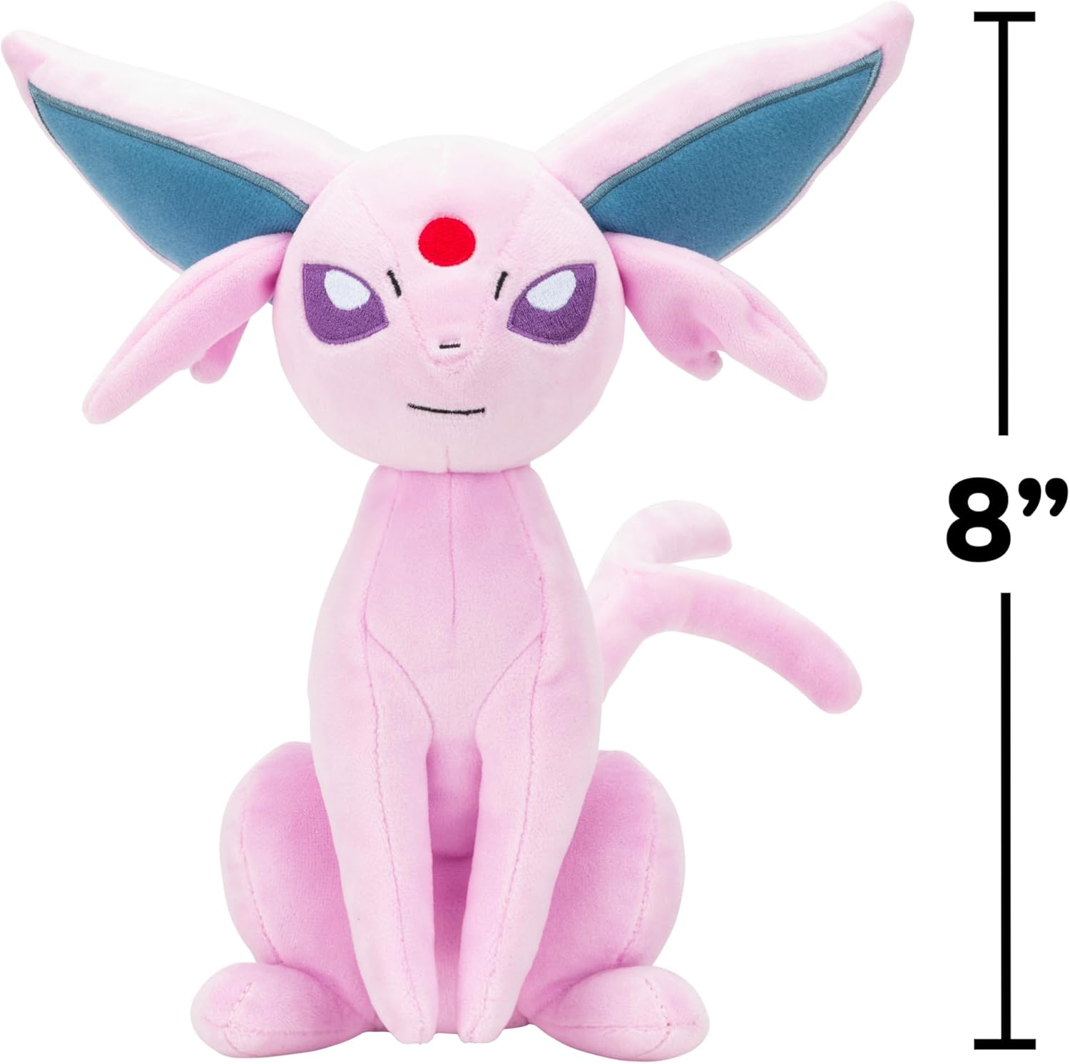 Pokémon Espeon Plush - 8-Inch Soft Plush with Authentic Details