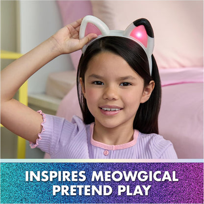 Gabby's Dollhouse: The Movie, Meow-mazing Interactive Ears, Hairband with Lights, Sounds and 3 Modes of Play, Kids Toys for Girls and Boys Ages 3 and Up