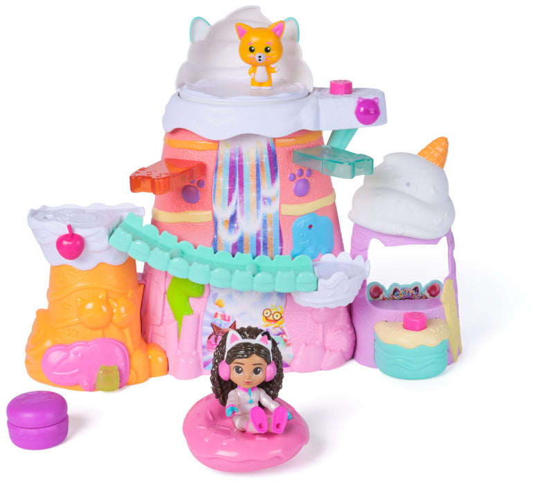 Gabby's Dollhouse: The Movie, Gabby's Sweet Treat Mountain Playset, 12-Piece Set with Figures and Accessories, Kids Toys for Girls and Boys Ages 3 and Up