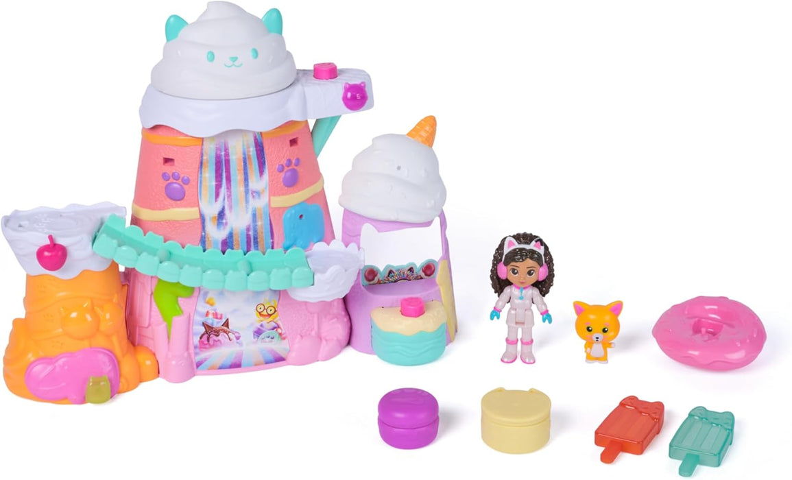 Gabby's Dollhouse: The Movie, Gabby's Sweet Treat Mountain Playset, 12-Piece Set with Figures and Accessories, Kids Toys for Girls and Boys Ages 3 and Up
