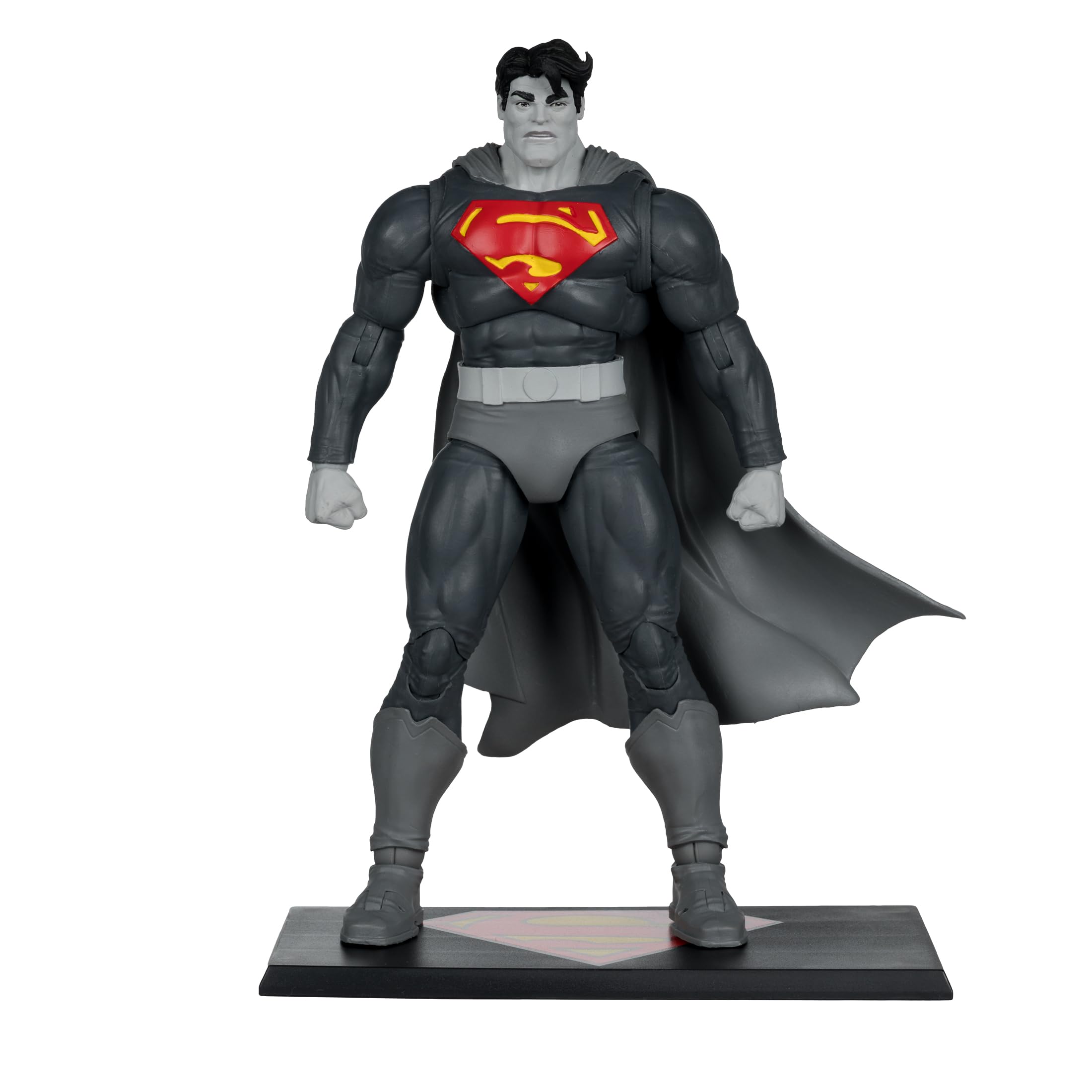 McFarlane DC Multiverse Actionfigur Superman (The Dark Knight Returns) (Black & White Accent Edition) (Gold Label) 18 cm