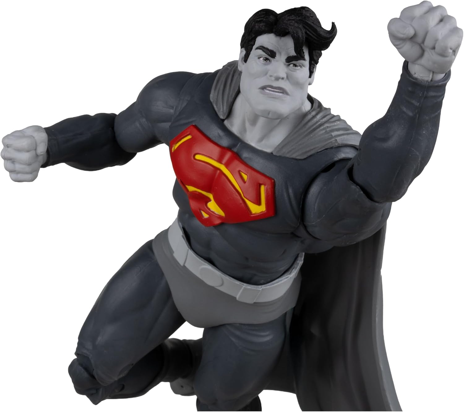 McFarlane DC Multiverse Actionfigur Superman (The Dark Knight Returns) (Black & White Accent Edition) (Gold Label) 18 cm