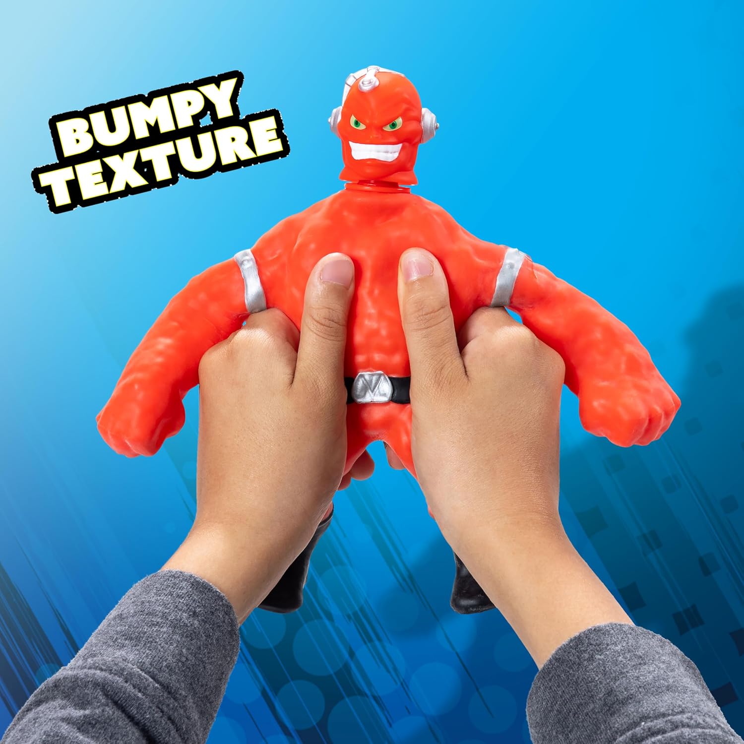 Stretch Armstrong Basic Fun Vac-Man Core Figure – Vac-Suction Powered Stretch Toy with Pose Lock Feature – For Kids Ages 5+