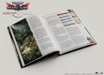 Warhammer 40,000 Roleplay: Wrath & Glory – Darktide Extraction | Cubicle 7 RPG Adventure Book